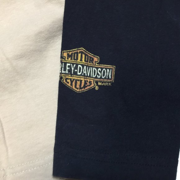 Harley-Davidson Motor Cycles Baton Rouge, Louisiana Small Genuine Oil 3/4 Sleeve - Picture 5 of 6